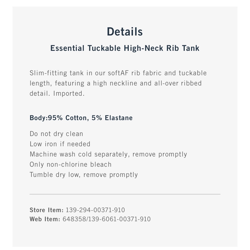 Black Essential Tuckable High-Neck Rib Tank - Picture 7 of 8